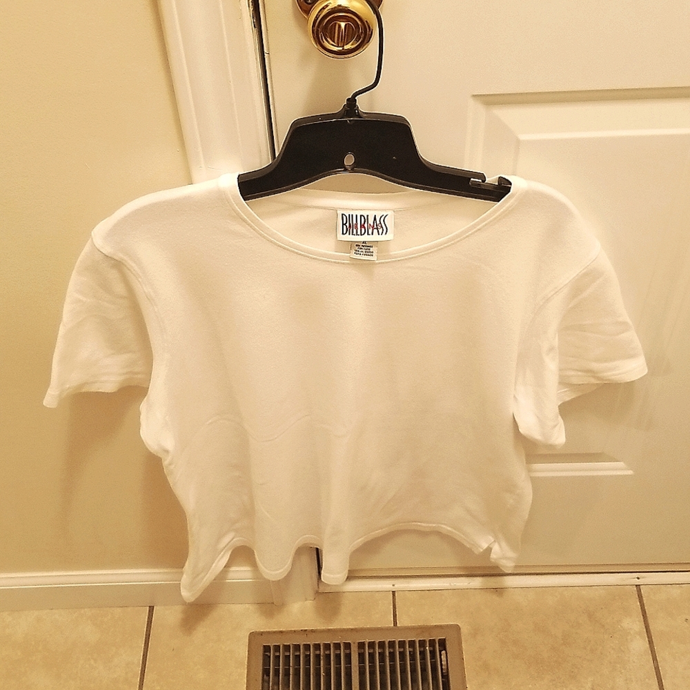 Bill Blass XL White Tee